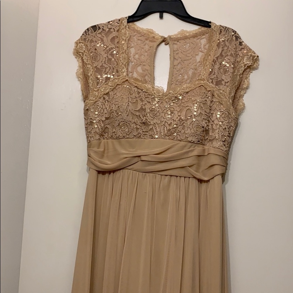 Woman’s bridesmaid dress